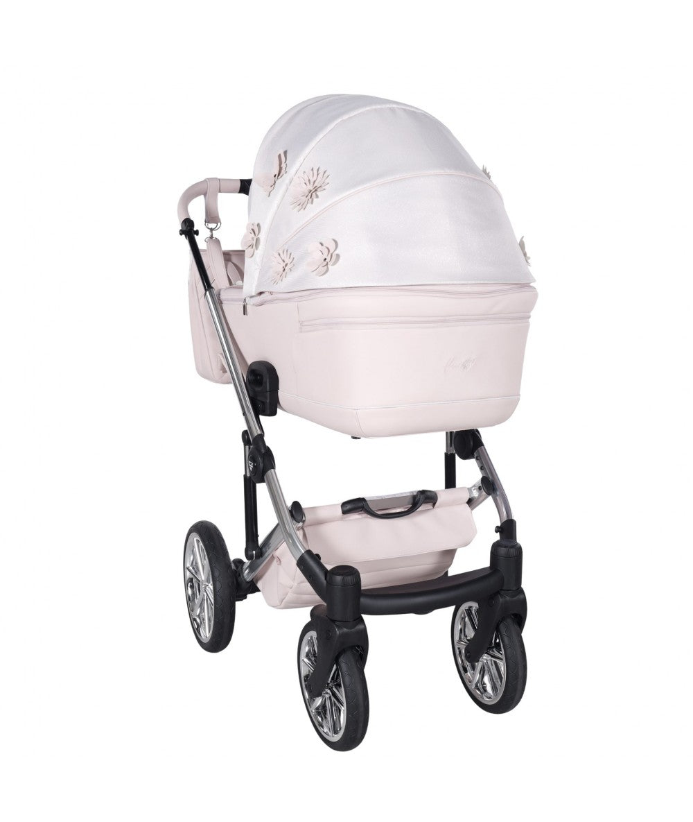 Junama Diamond Le Fleur Kombi-Kinderwagen - Pink