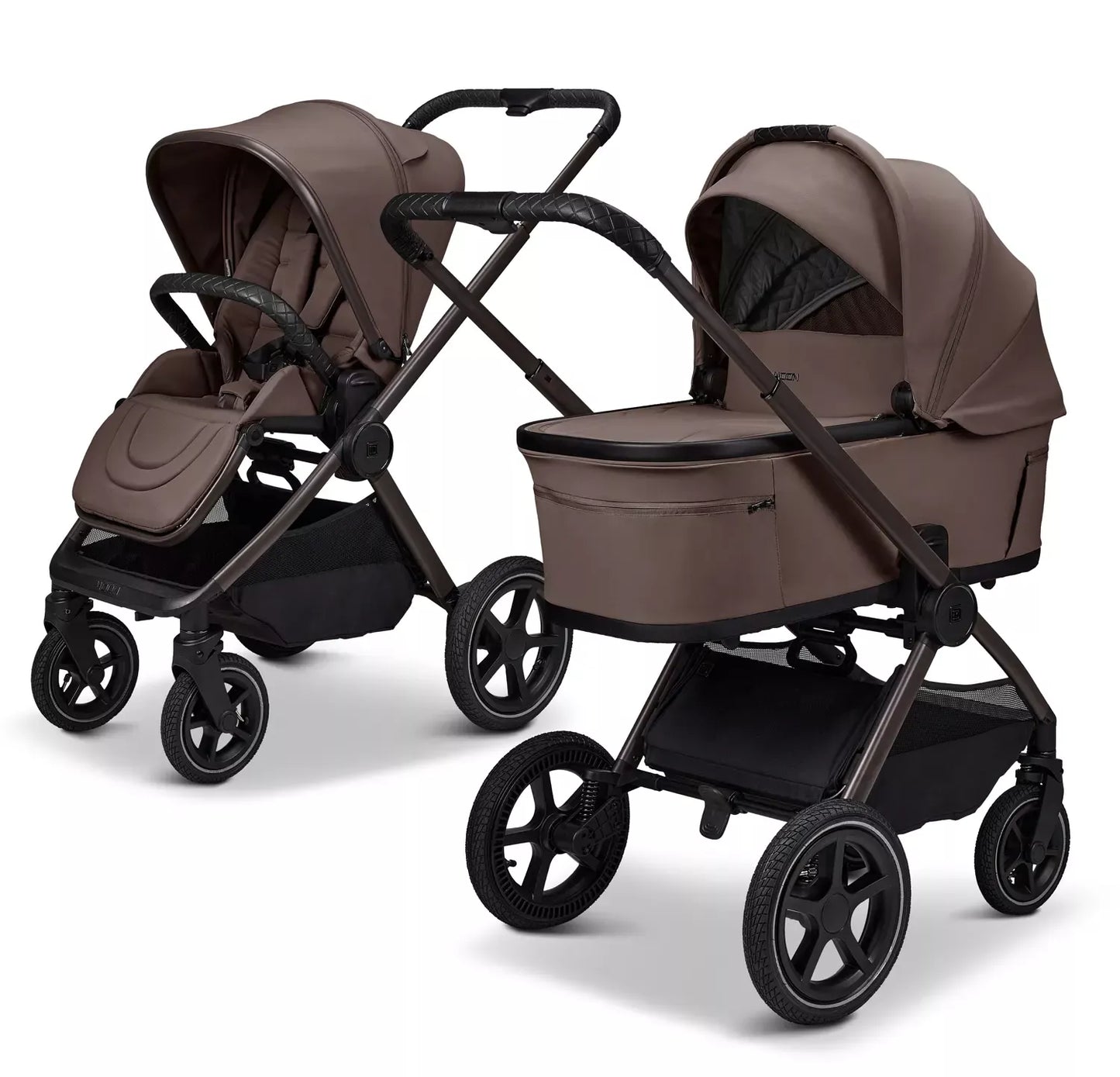 MOON GIO FOLD AIR KOMBI-KINDERWAGEN - GREIGE