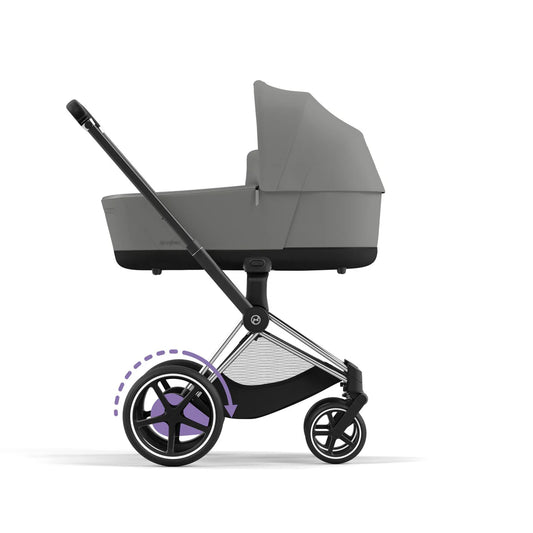 CYBEX e-PRIAM Set Gestell in Chrome Black - Mirage Grey