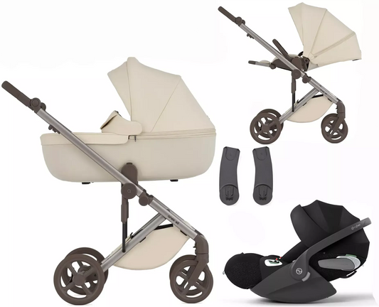 3-in-1 ANEX ELI „MILKY“ - BUNDLE SET „CYBEX CLOUD-T BLACK“