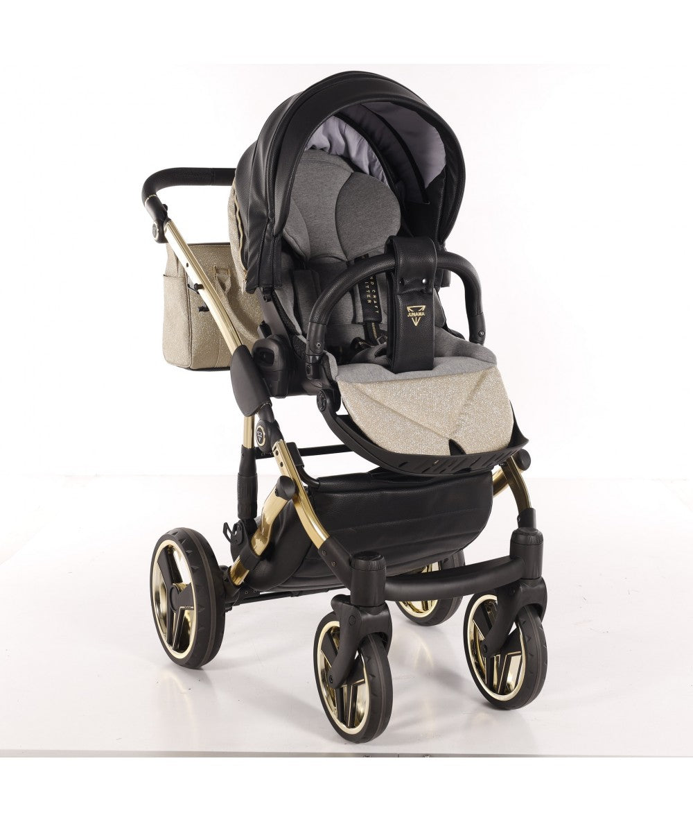 Junama Diamond Handcraft Glitter Kombi-Kinderwagen - 05