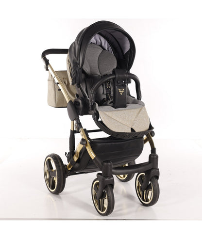 Junama Diamond Handcraft Glitter Kombi-Kinderwagen - 05