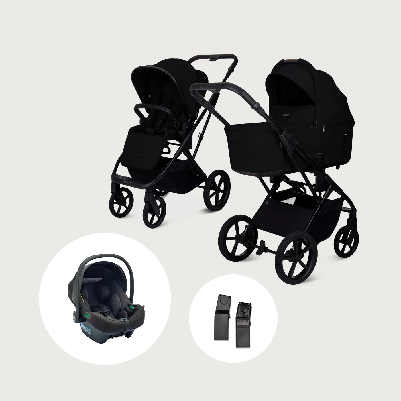 MOON CIAO FOLD SET MIT LOLA - onyx