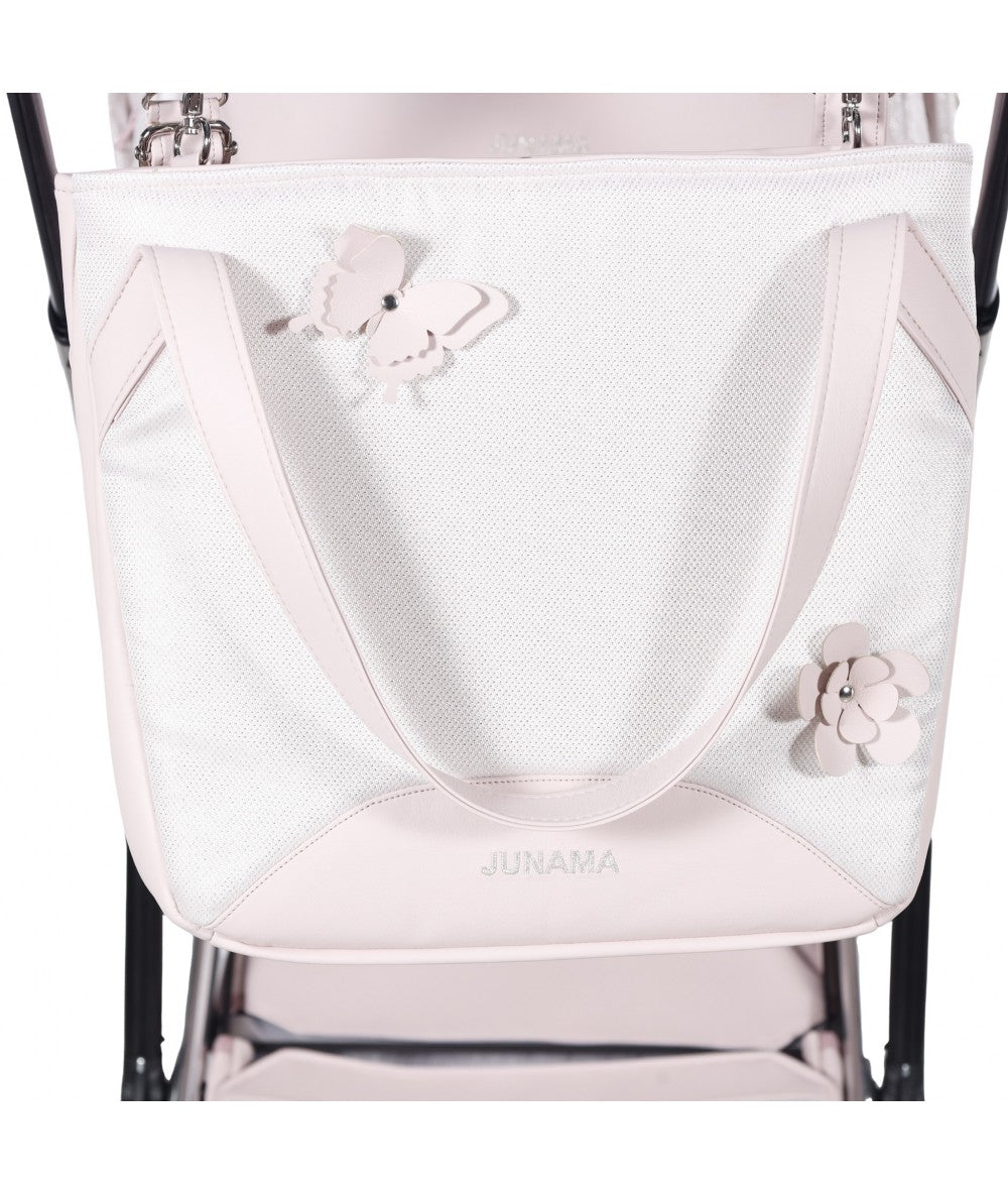 Junama Diamond Le Fleur Kombi-Kinderwagen - Pink