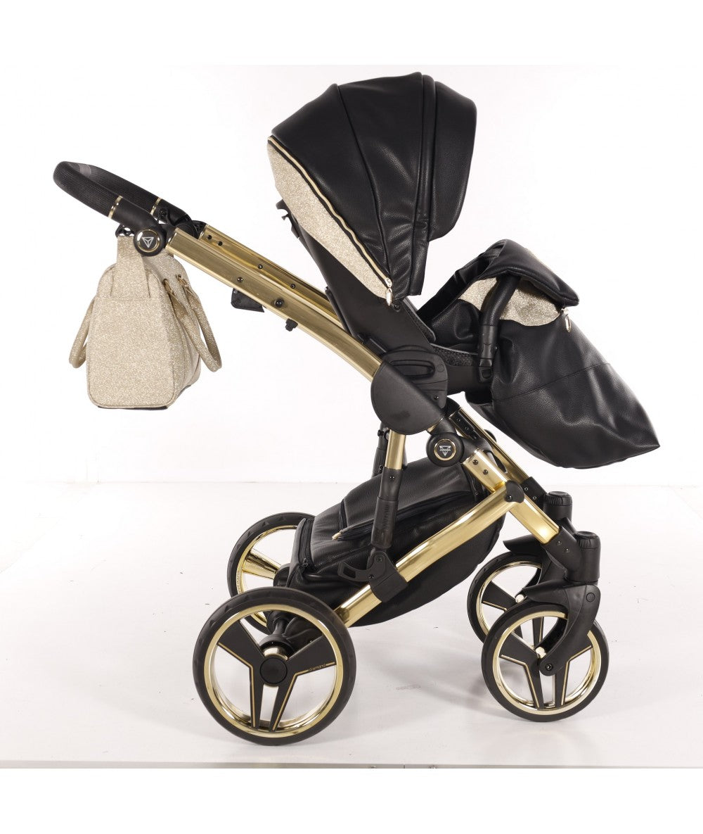Junama Diamond Handcraft Glitter Kombi-Kinderwagen - 05