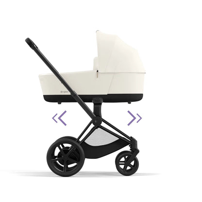 CYBEX e-PRIAM Set Gestell in Matt Black - Off White