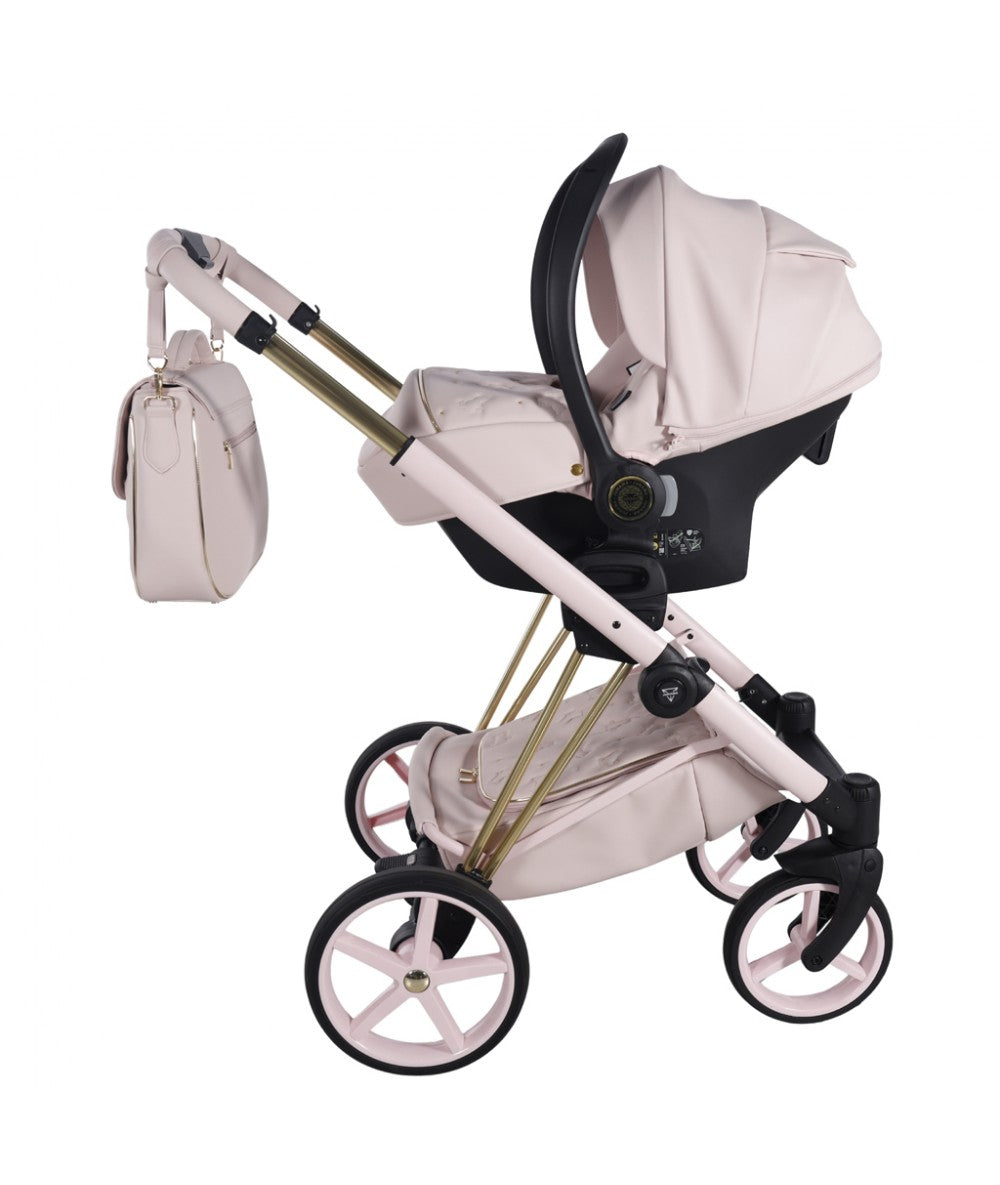 Junama Diamond Cubby Kombi-Kinderwagen - Pink