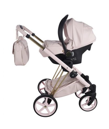 Junama Diamond Cubby Kombi-Kinderwagen - Pink