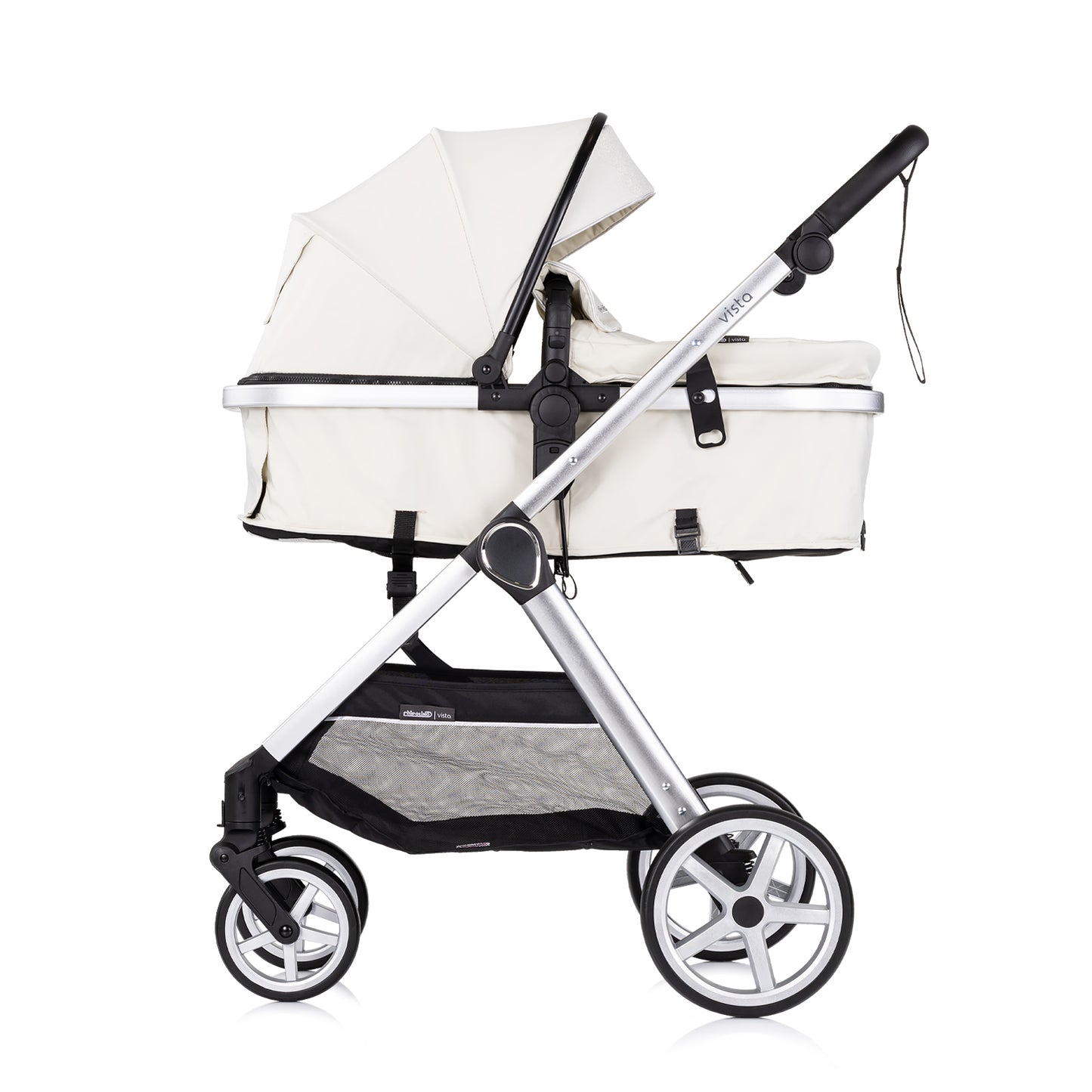 3-in-1 VERWANDELBARER KINDERWAGEN „VISTA“ BISCOTTA