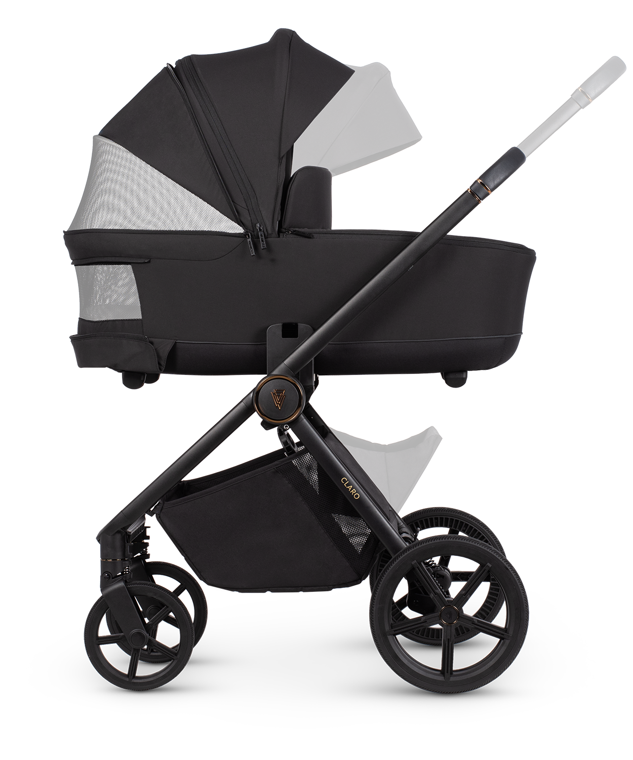 VENICCI CLARO „NOIR“ - 2-in-1 Kinderwagen