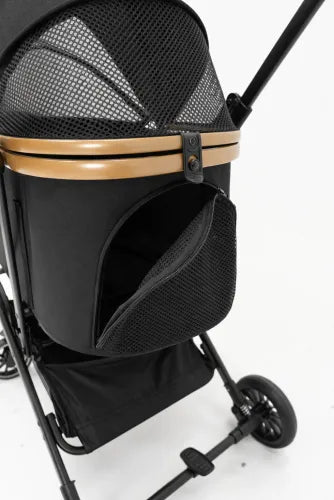 Multifunktionaler Haustier-Kinderwagen mit Belüftung und 360°-Rädern – Komfort, Sicherheit und modernes Design