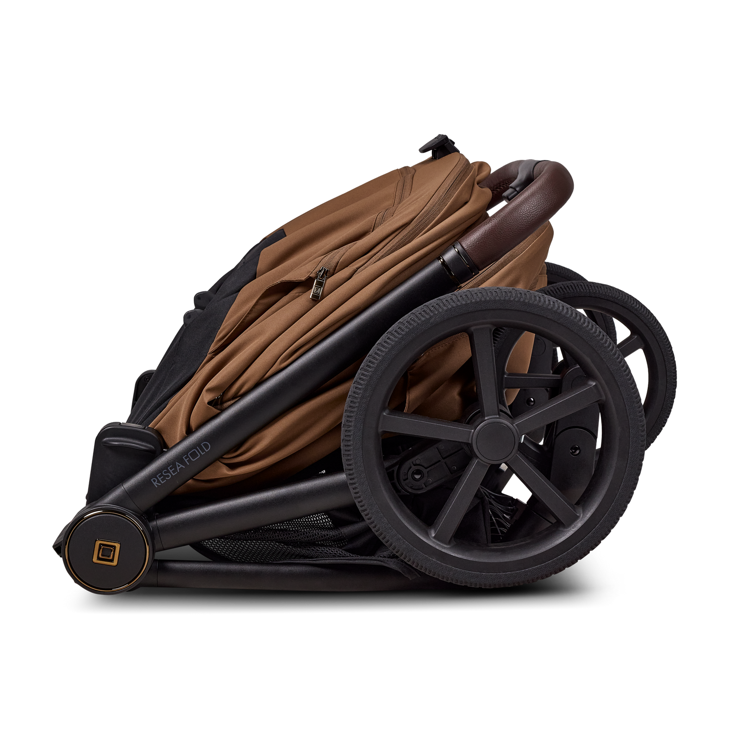 MOON 2in1 Kombikinderwagen RESEA Fold - Cognac