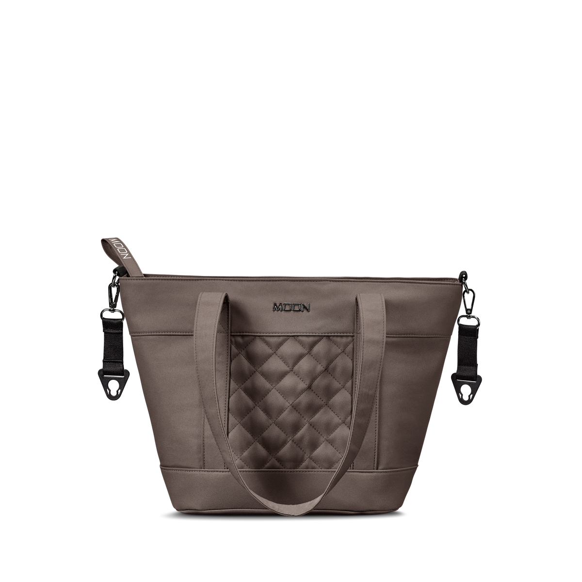 MOON - V-SHAPE BAG greige