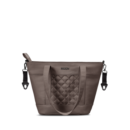 MOON - V-SHAPE BAG greige