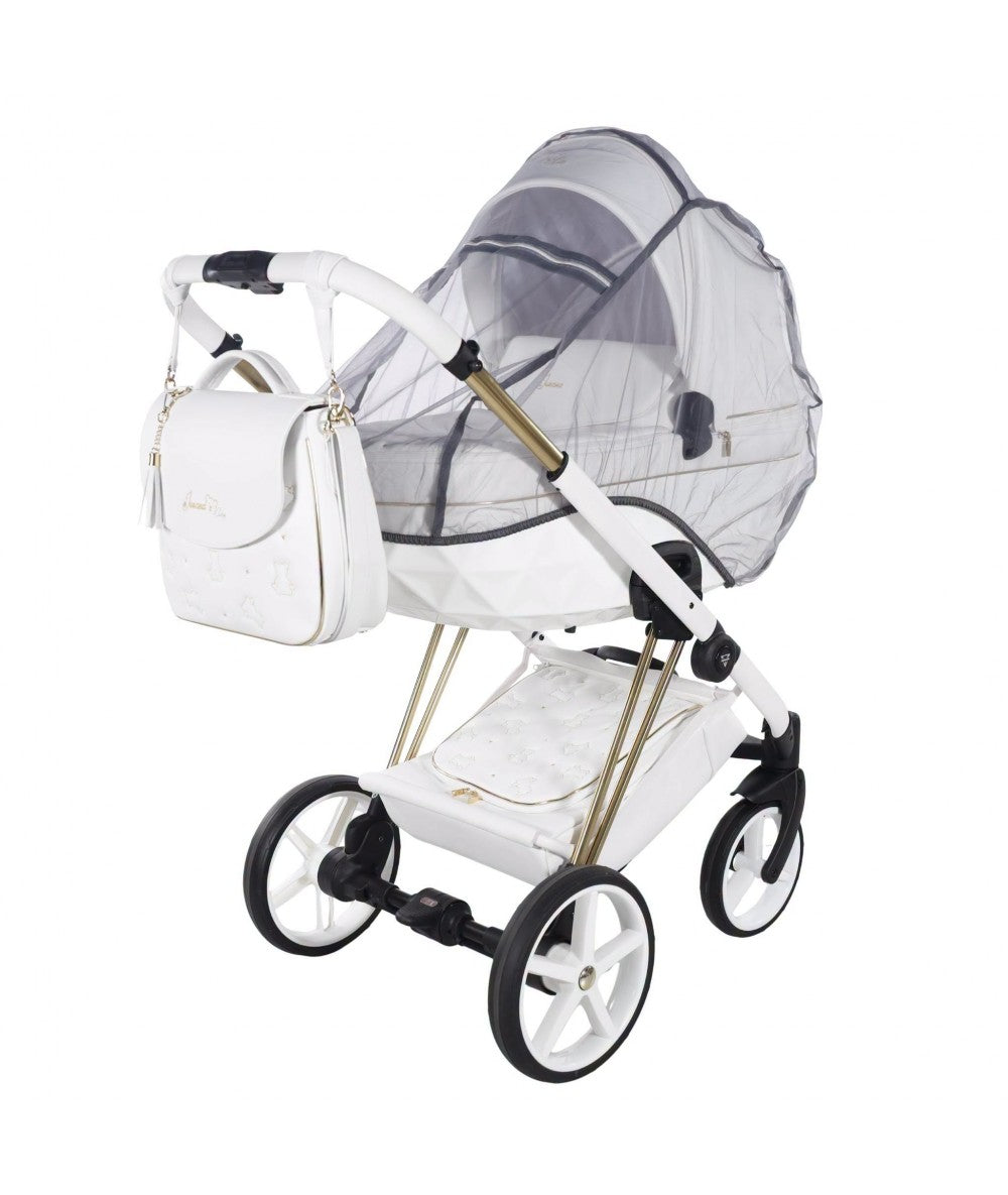 Junama Diamond Cubby Kombi-Kinderwagen - White