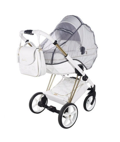 Junama Diamond Cubby Kombi-Kinderwagen - White