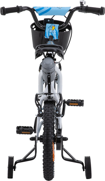 Kinderfahrrad Donaldo 16 Zoll, V-Brake-Bremsen, höhenverstellbar, Stützräder, Korb