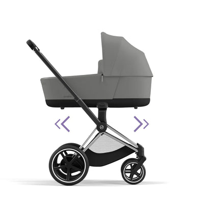 CYBEX e-PRIAM Set Gestell in Chrome Black - Mirage Grey
