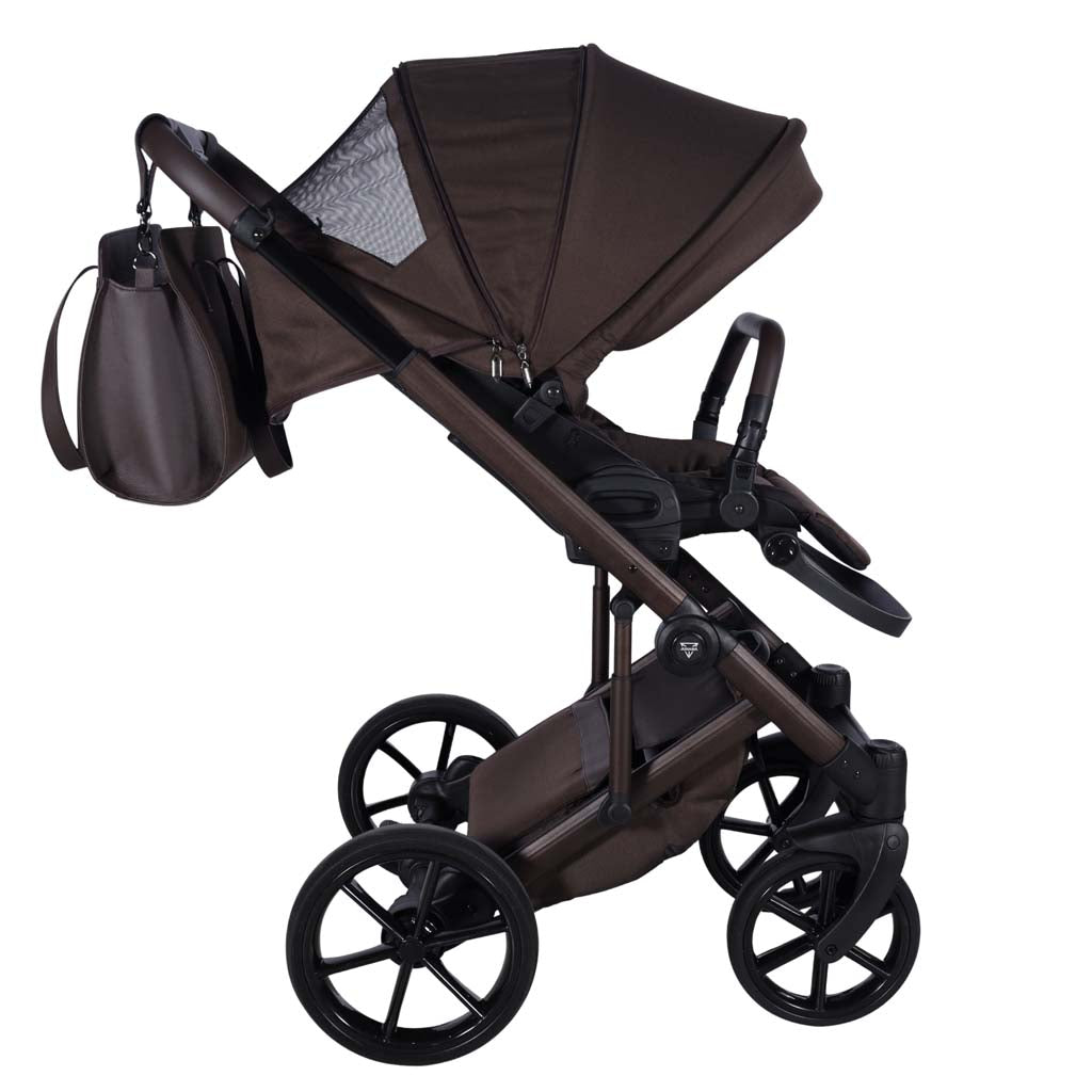 Junama Diamond Termo Ellegante Kombi-Kinderwagen - Chocolate
