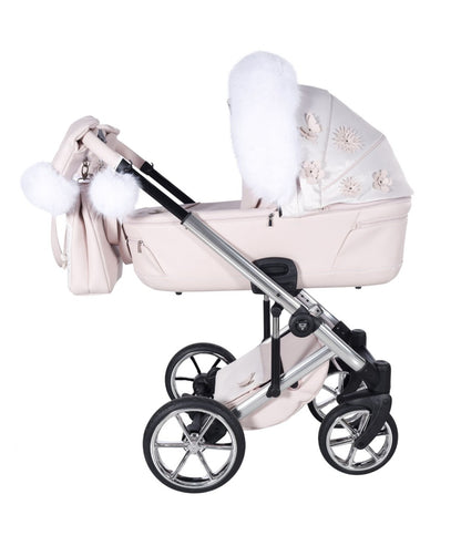 Junama Diamond Le Fleur Kombi-Kinderwagen - Pink