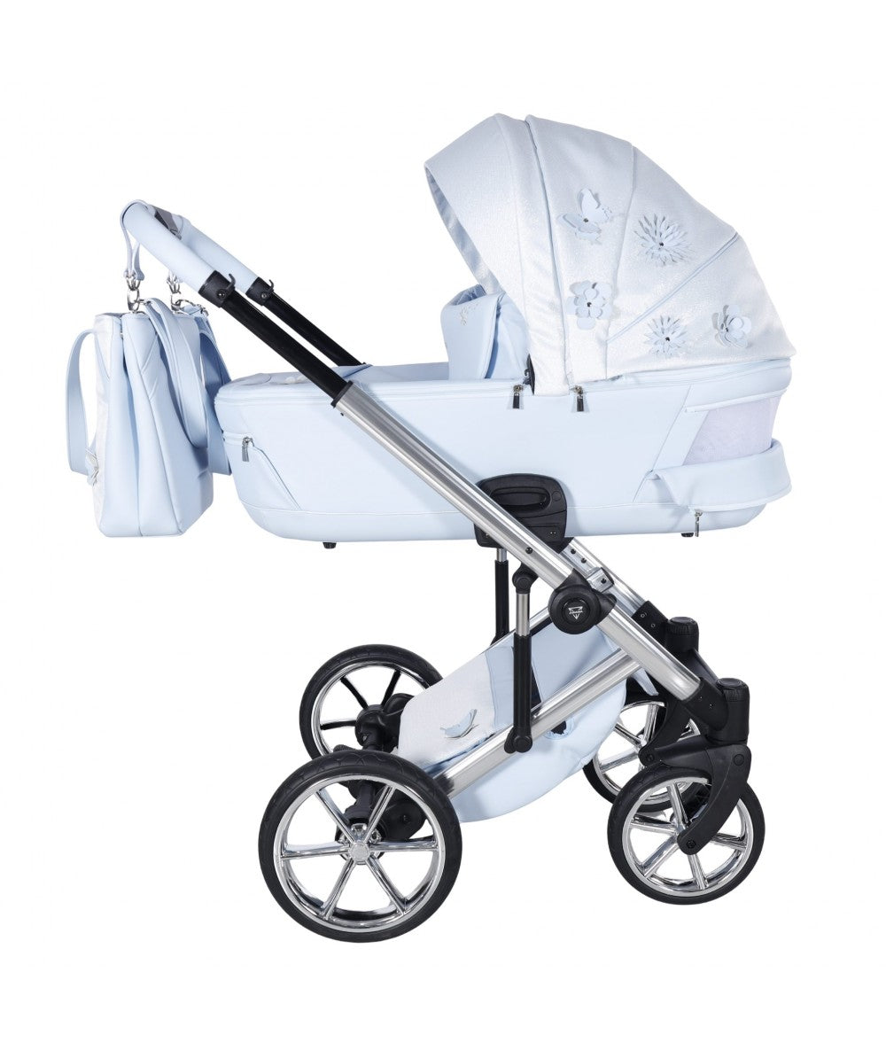 Junama Diamond Le Fleur Kombi-Kinderwagen - Blue