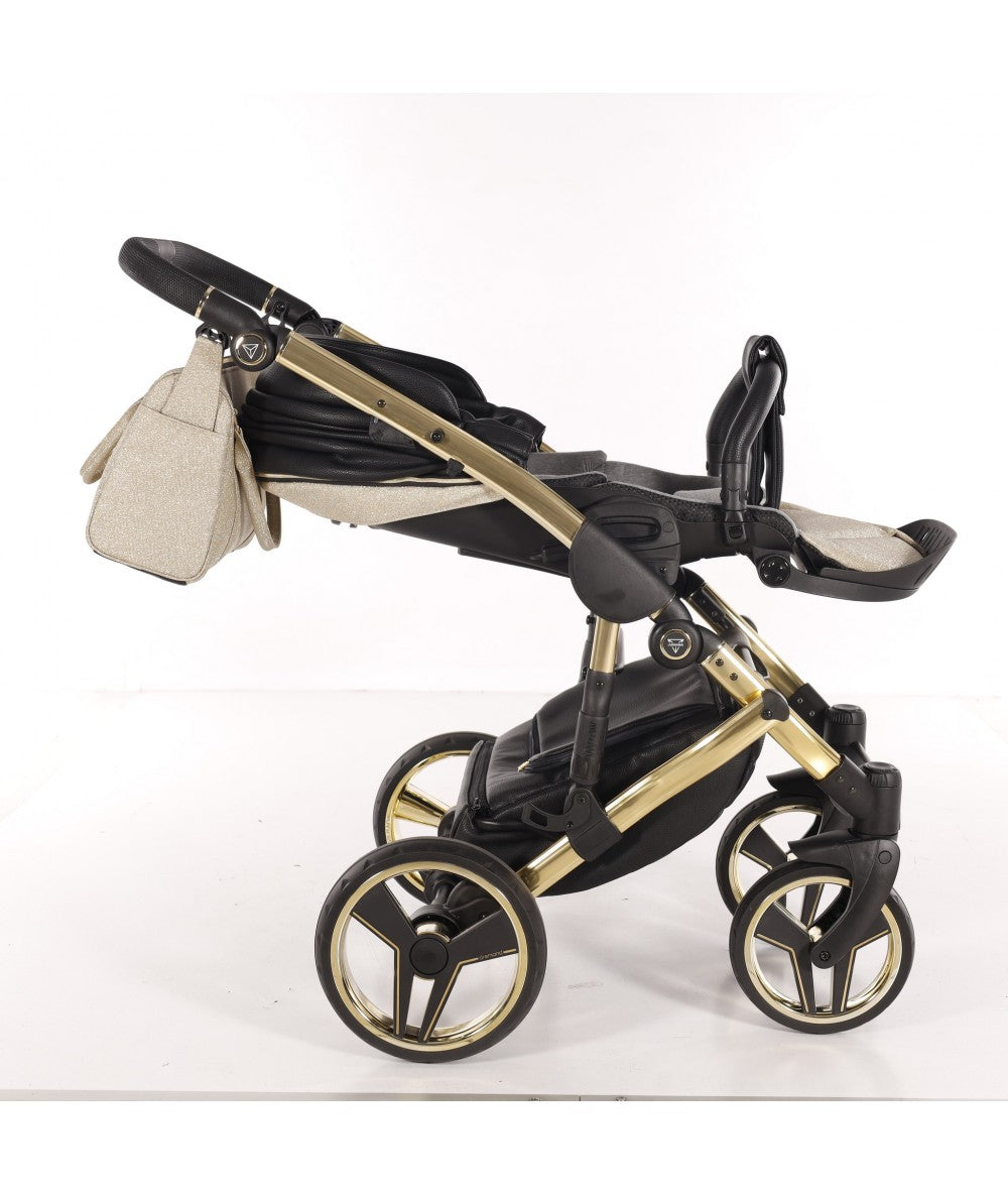 Junama Diamond Handcraft Glitter Kombi-Kinderwagen - 05