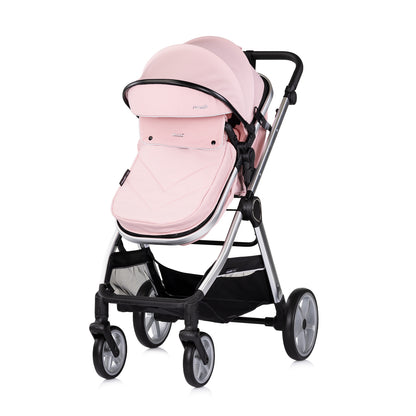 3-in-1 VERWANDELBARER KINDERWAGEN „VISTA“ MARSHMALLOWPINK