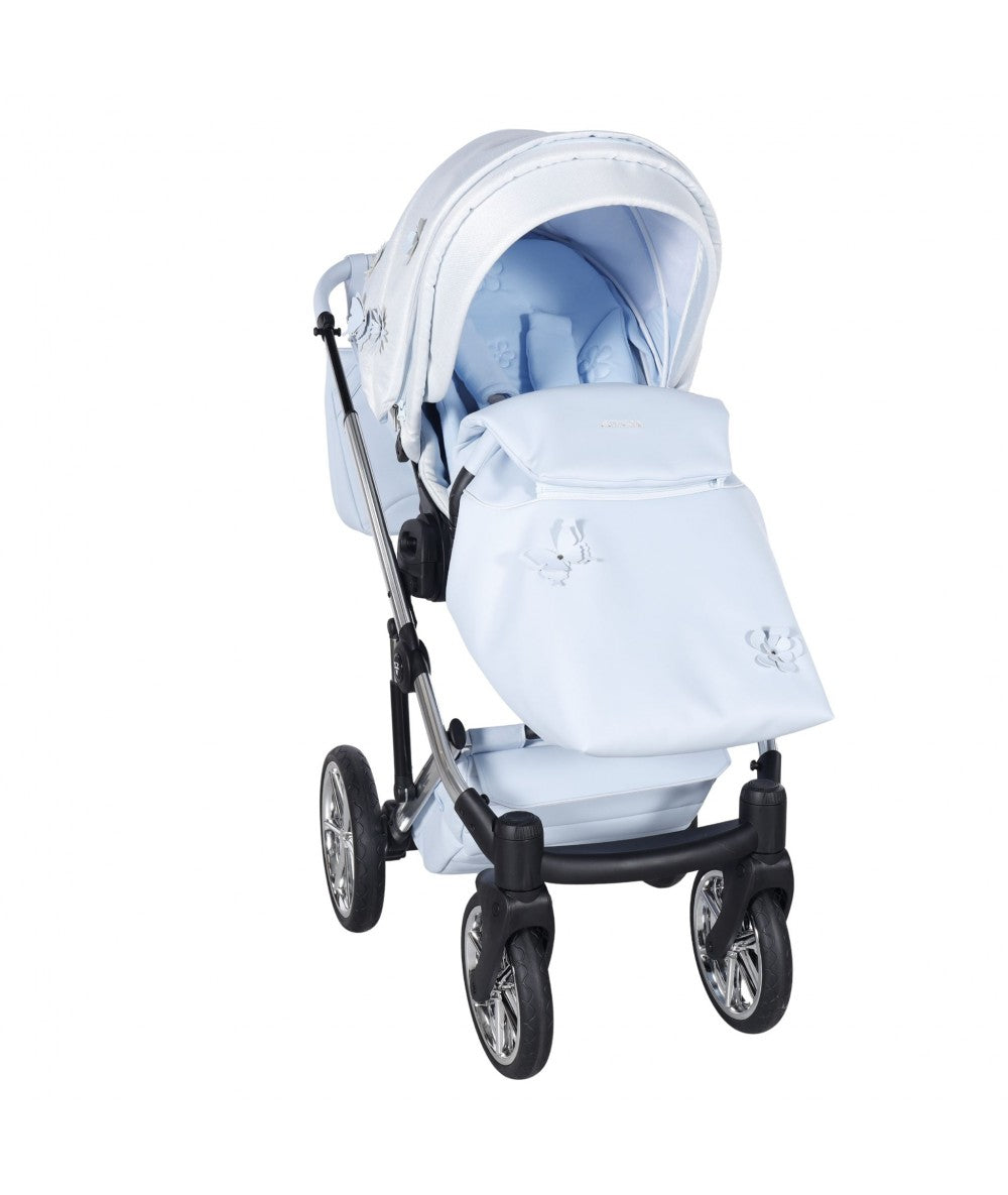 Junama Diamond Le Fleur Kombi-Kinderwagen - Blue