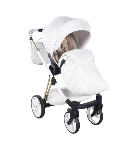 Junama Diamond Cubby Kombi-Kinderwagen - White