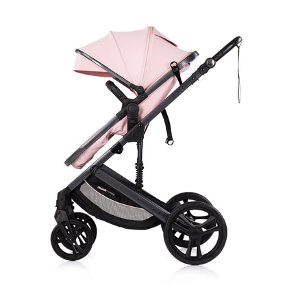 3-in-1 VERWANDELBARER KINDERWAGEN „AMORE“ PUDERROSA