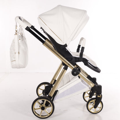 JUNAMA ELLEGANTE ArtDeco - WHITE