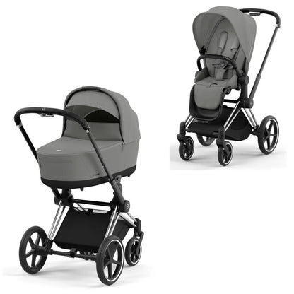 CYBEX PRIAM Set Gestell in Chrome Black - Mirage Grey