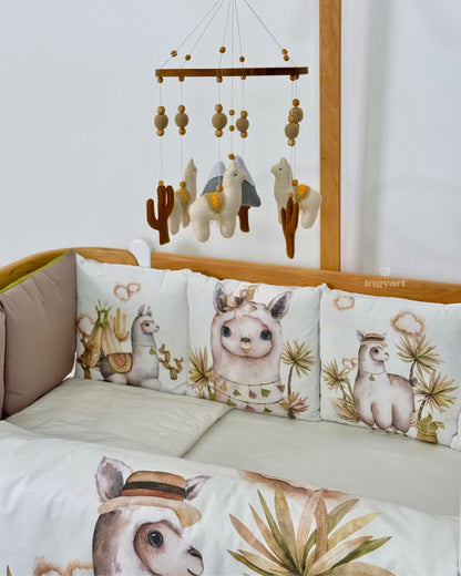 Alpaka-Bettwäscheset