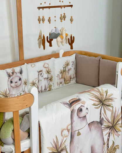 Alpaka-Bettwäscheset