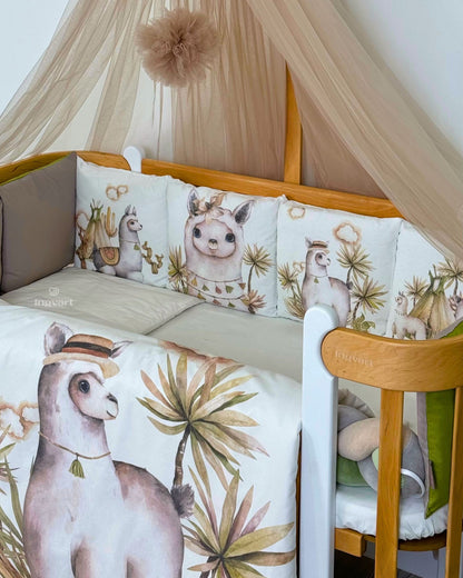 Alpaka-Bettwäscheset