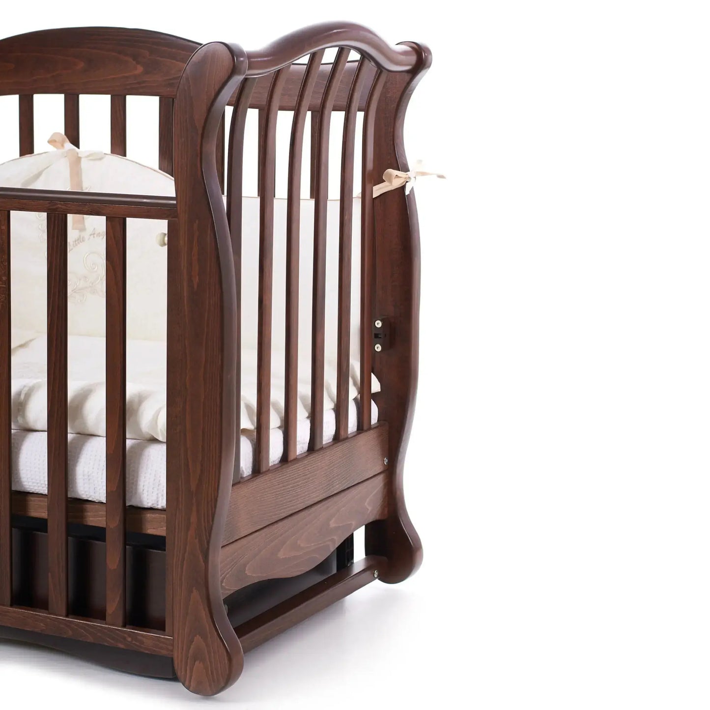 Veres LD19 Babybett (120×60 cm) • Grand Edition aus Massivholz