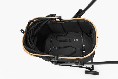 Multifunktionaler Haustier-Kinderwagen mit Belüftung und 360°-Rädern – Komfort, Sicherheit und modernes Design