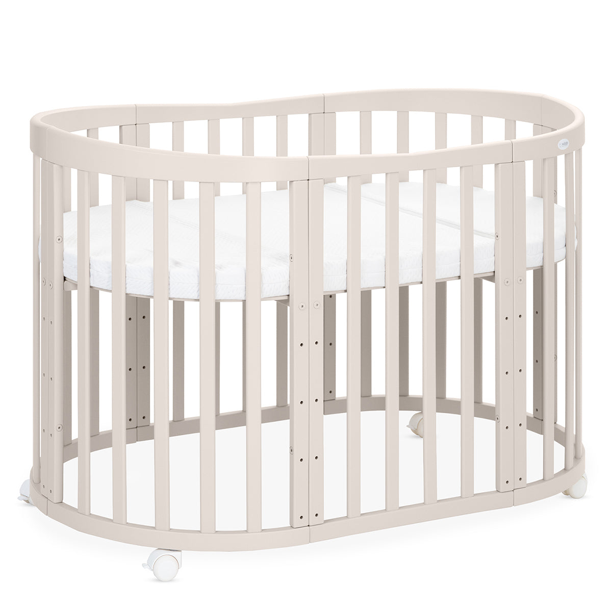 OVALES BABYBETT 7-IN-1 - WALDIN CASHMERE