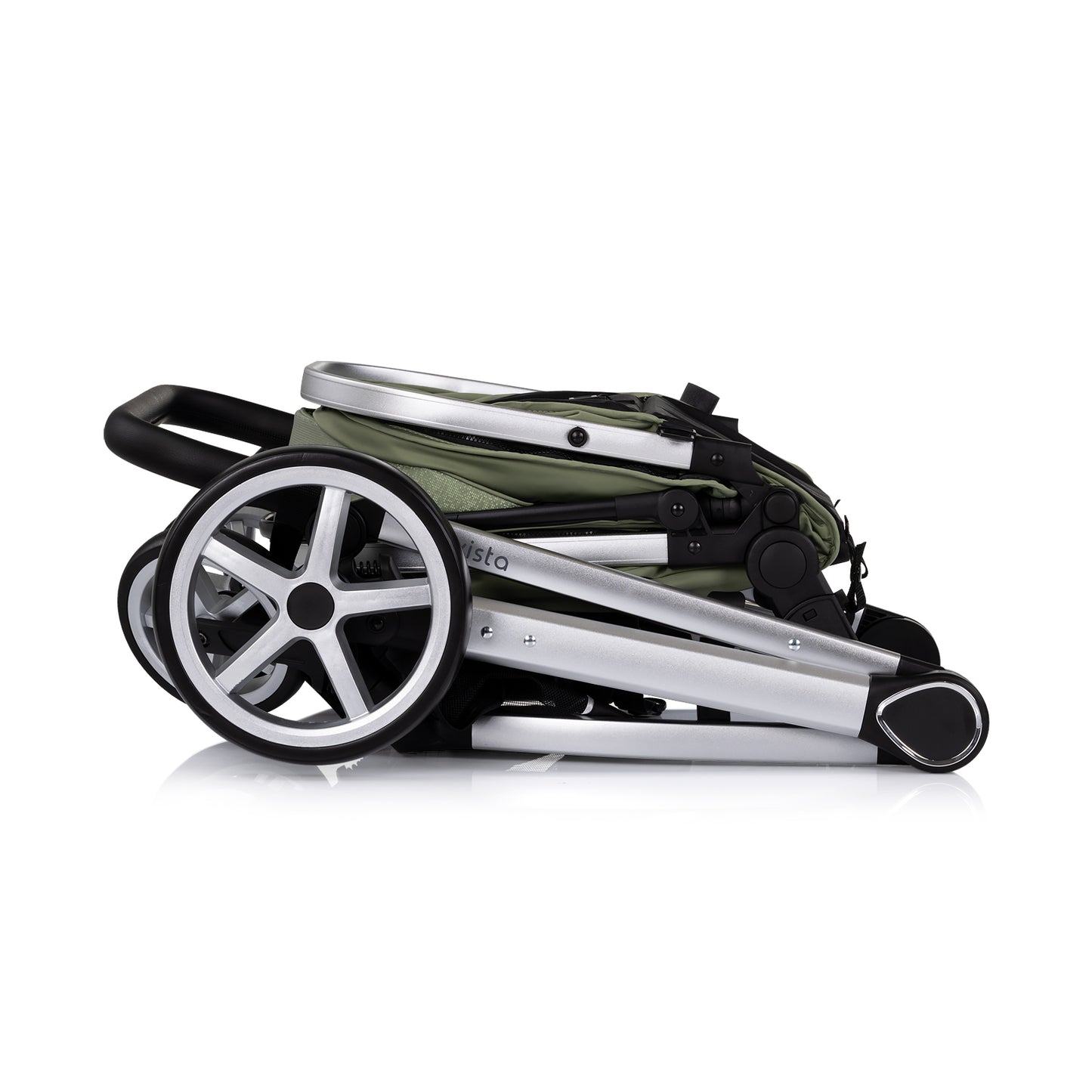3-in-1 VERWANDELBARER KINDERWAGEN „VISTA“ BASILIKUM