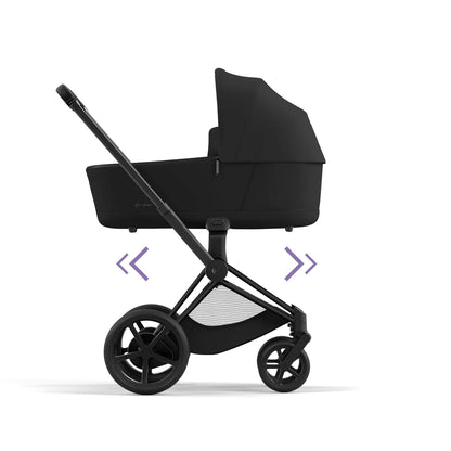 CYBEX e-PRIAM Set Gestell in Matt Black - Sepia Black