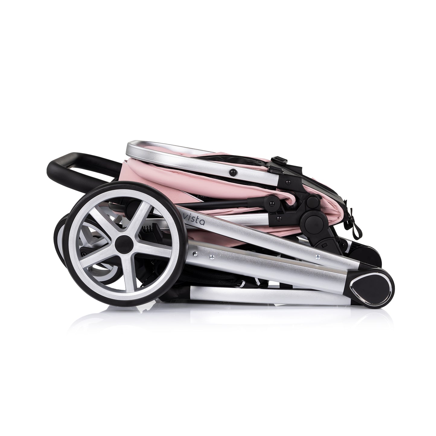 3-in-1 VERWANDELBARER KINDERWAGEN „VISTA“ MARSHMALLOWPINK
