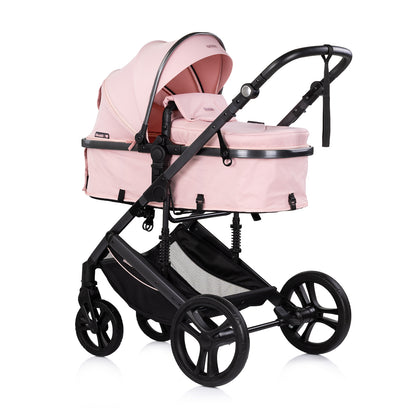3-in-1 VERWANDELBARER KINDERWAGEN „AMORE“ PUDERROSA