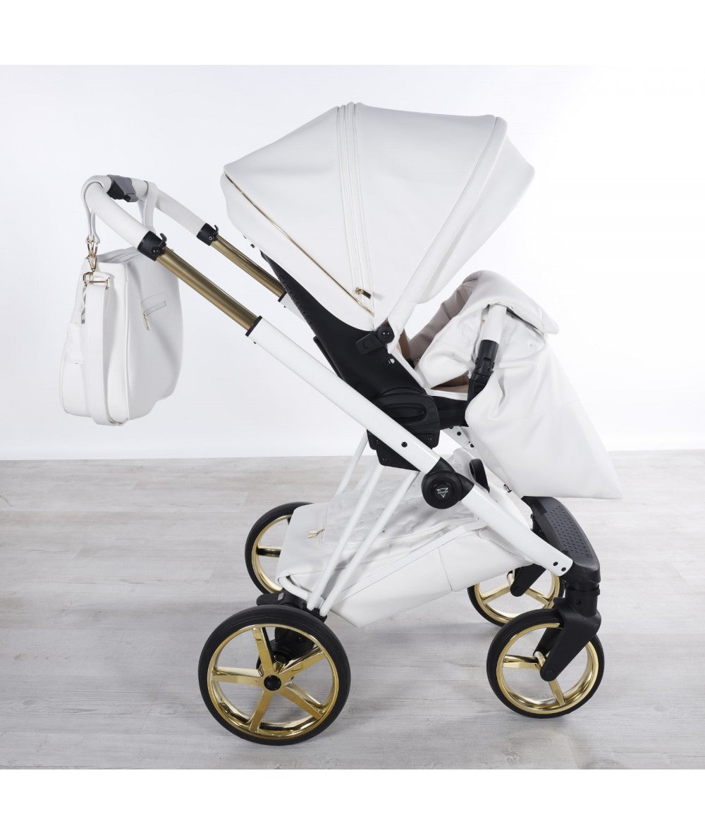 Junama Diamond Cubby Kombi-Kinderwagen - White
