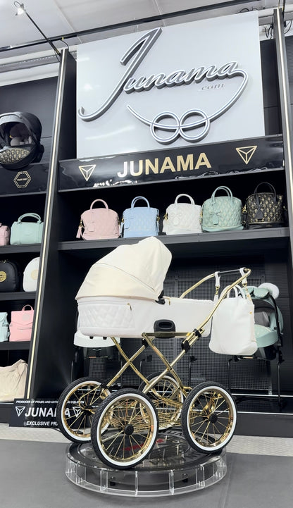 JUNAMA ELLEGANTE ArtDeco - WHITE RETRO