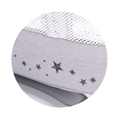 ELEKTRISCHES KINDERBETT/WIEGE MIT LED-DISPLAY „SOGNO“ GREY