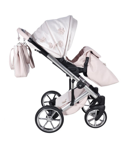 Junama Diamond Le Fleur Kombi-Kinderwagen - Pink