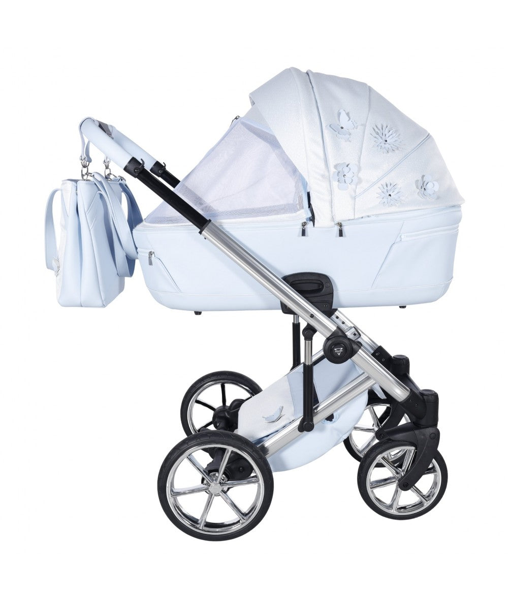 Junama Diamond Le Fleur Kombi-Kinderwagen - Blue