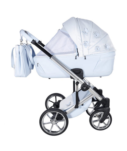 Junama Diamond Le Fleur Kombi-Kinderwagen - Blue