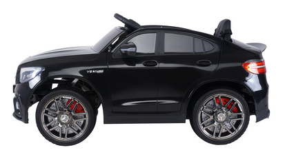 Kinder-Elektroauto Mercedes AMG GLC 63S Coupé, 4x4-Antrieb, Fernbedienung, 140 Watt, LED, EVA-Reifen
