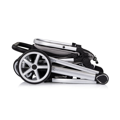 3-in-1 VERWANDELBARER KINDERWAGEN „VISTA“ CLOUDGREY
